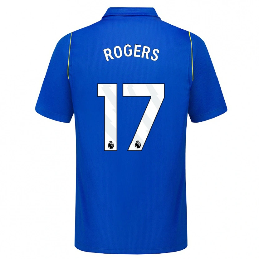 Danxen Herren Morgan Rogers #17 Blau Gelb Heimtrikot Trikot 2026/27 T-Shirt Österreich