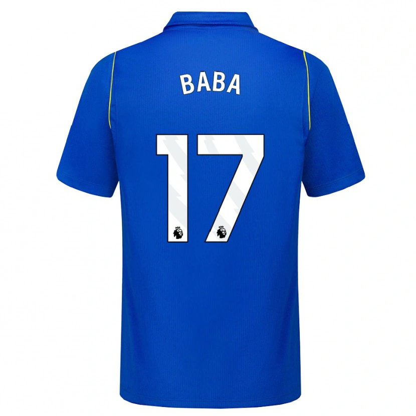 Danxen Herren Abdul-Rahman Baba #17 Blau Gelb Heimtrikot Trikot 2026/27 T-Shirt Österreich