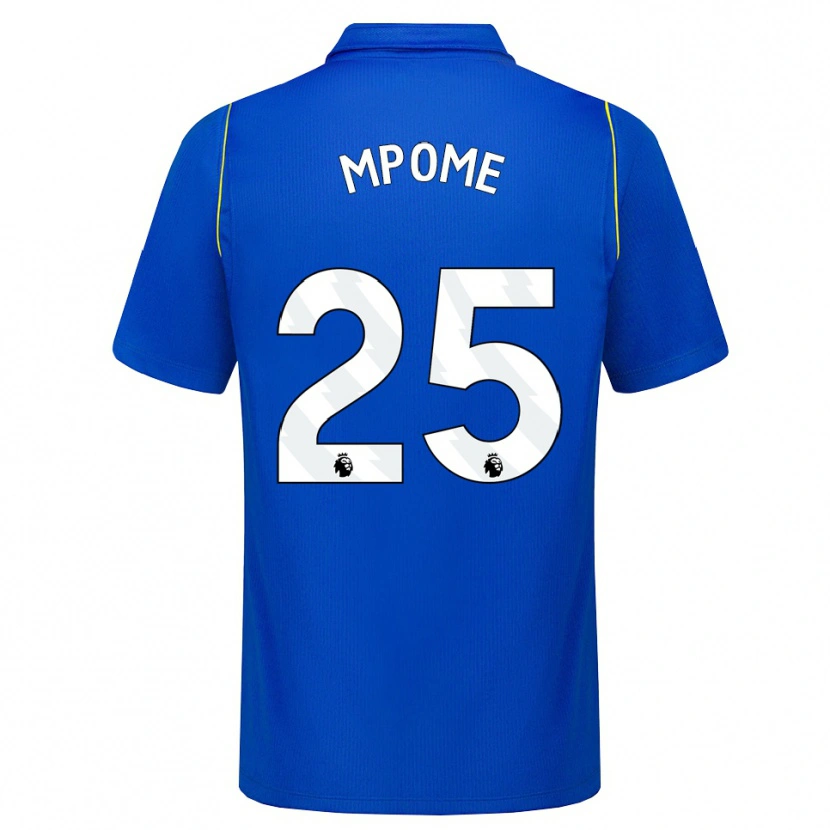 Danxen Herren Maelys Mpome #25 Blau Gelb Heimtrikot Trikot 2026/27 T-Shirt Österreich