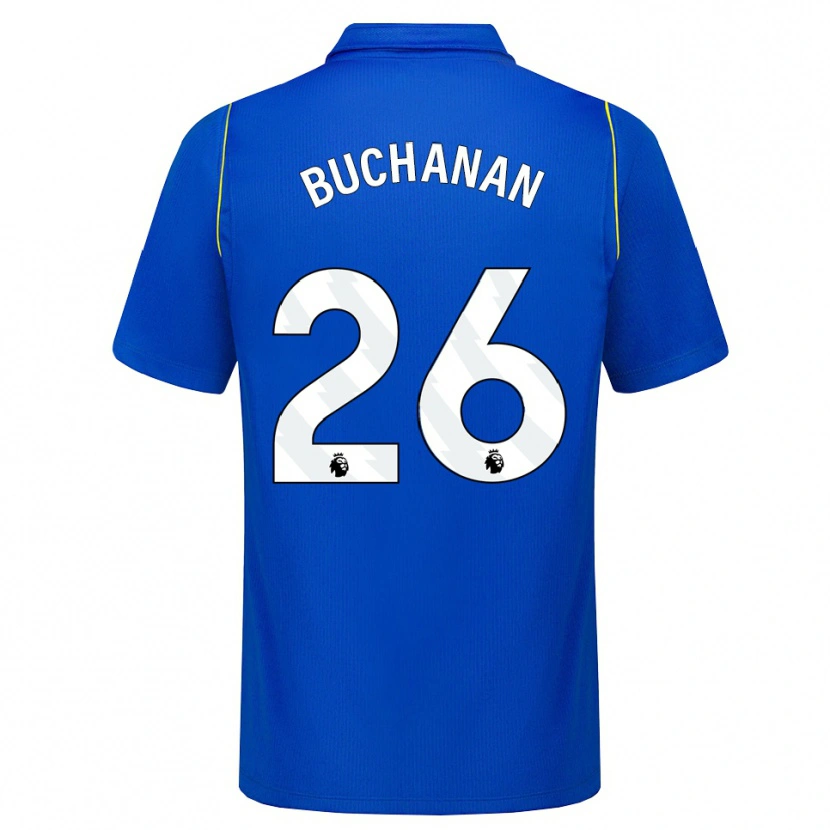 Danxen Herren Kadeisha Buchanan #26 Blau Gelb Heimtrikot Trikot 2026/27 T-Shirt Österreich