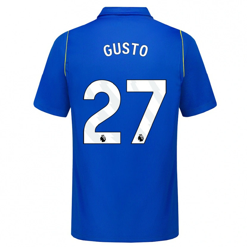 Danxen Herren Malo Gusto #27 Blau Gelb Heimtrikot Trikot 2026/27 T-Shirt Österreich