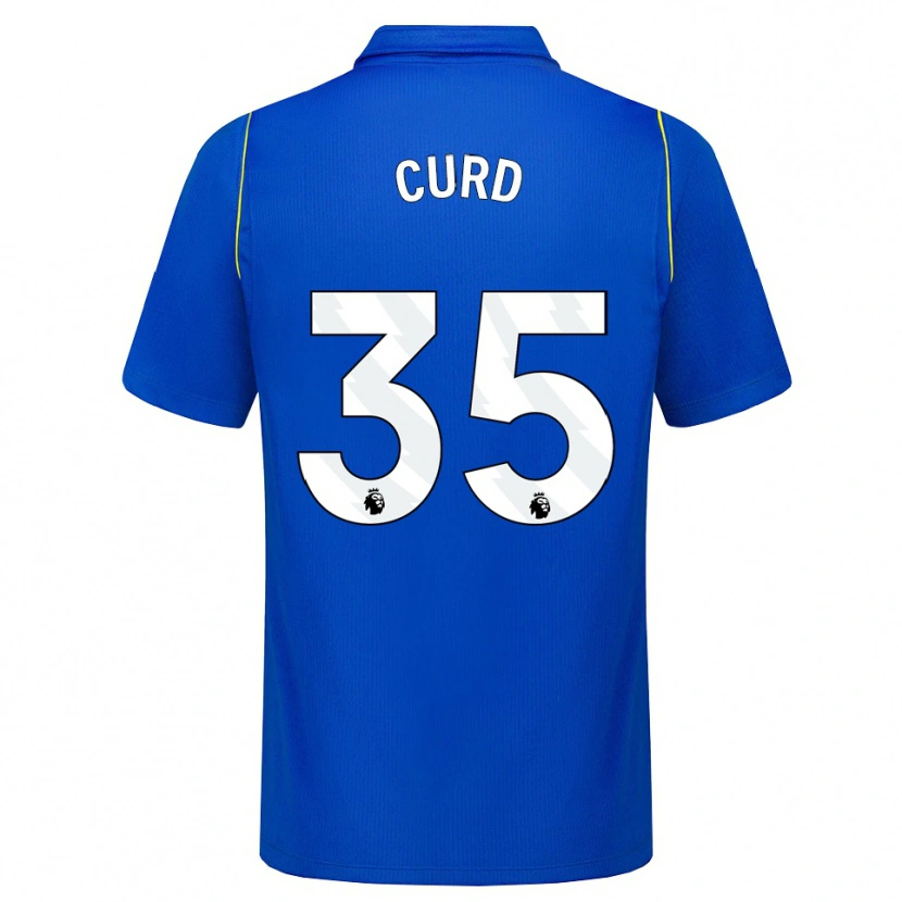 Danxen Herren Ted Curd #35 Blau Gelb Heimtrikot Trikot 2026/27 T-Shirt Österreich