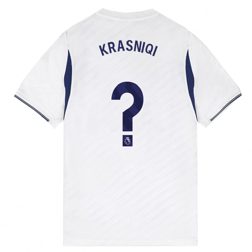 Danxen Herren Elliot Krasniqi #0 Weiß Rot Violett Heimtrikot Trikot 2026/27 T-Shirt Österreich