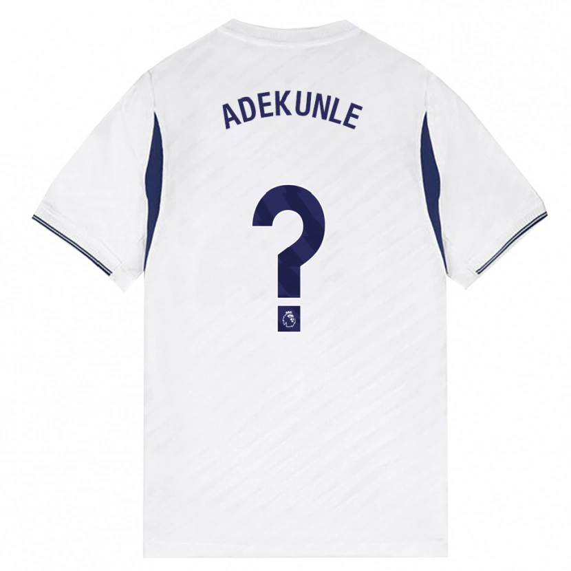 Danxen Herren Timileyin Adekunle #0 Weiß Rot Violett Heimtrikot Trikot 2026/27 T-Shirt Österreich