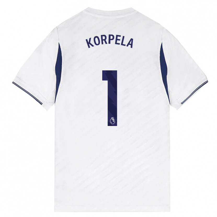 Danxen Herren Tinja-Riikka Korpela #1 Weiß Rot Violett Heimtrikot Trikot 2026/27 T-Shirt Österreich