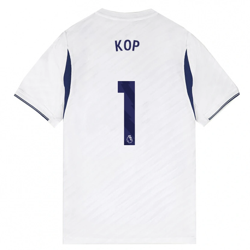 Danxen Herren Lize Kop #1 Weiß Rot Violett Heimtrikot Trikot 2026/27 T-Shirt Österreich