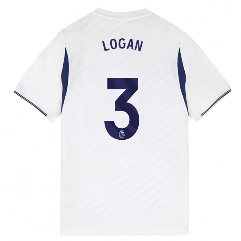 Danxen Herren Calum Logan #3 Weiß Rot Violett Heimtrikot Trikot 2026/27 T-Shirt Österreich