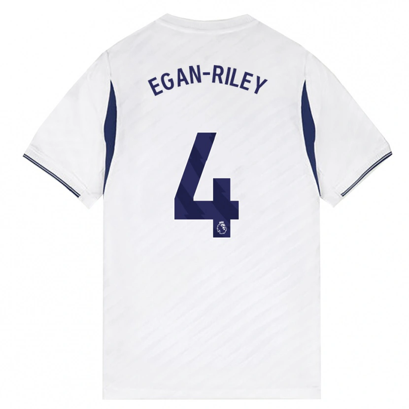 Danxen Herren Roman Egan-Riley #4 Weiß Rot Violett Heimtrikot Trikot 2026/27 T-Shirt Österreich