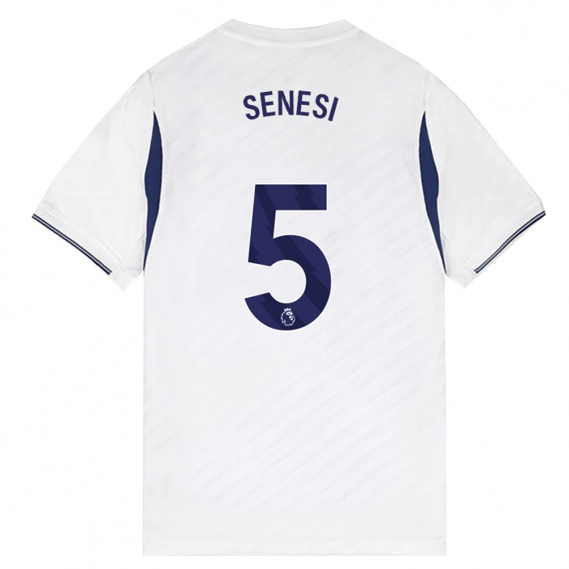 Danxen Herren Marcos Senesi #5 Weiß Rot Violett Heimtrikot Trikot 2026/27 T-Shirt Österreich