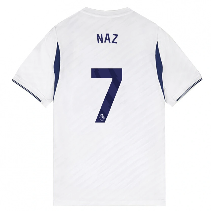 Danxen Herren Jessica Naz #7 Weiß Rot Violett Heimtrikot Trikot 2026/27 T-Shirt Österreich