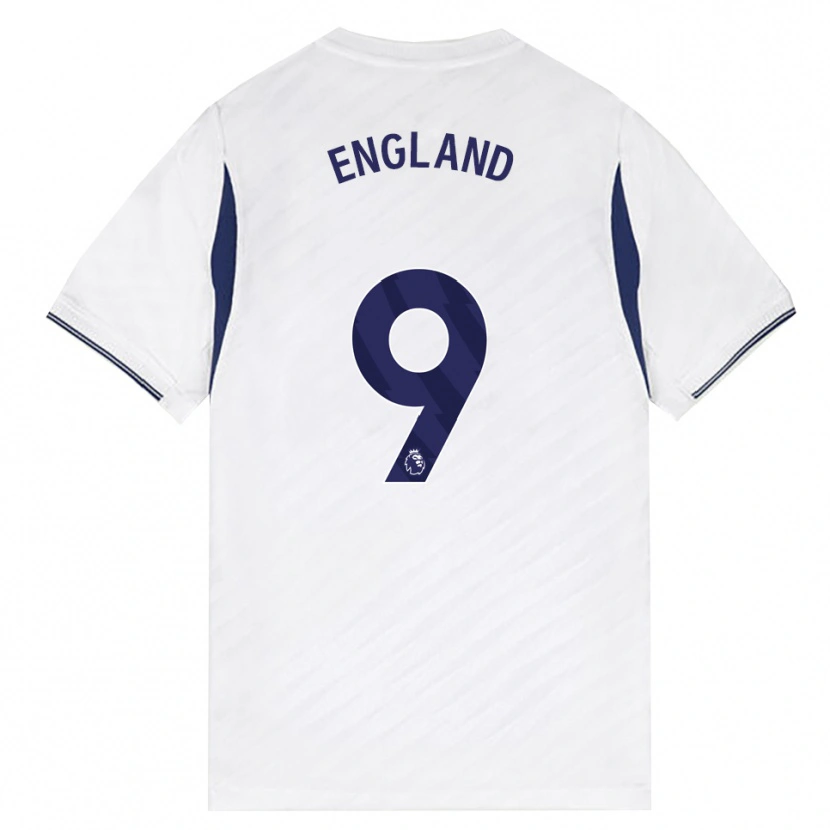 Danxen Herren Bethany England #9 Weiß Rot Violett Heimtrikot Trikot 2026/27 T-Shirt Österreich