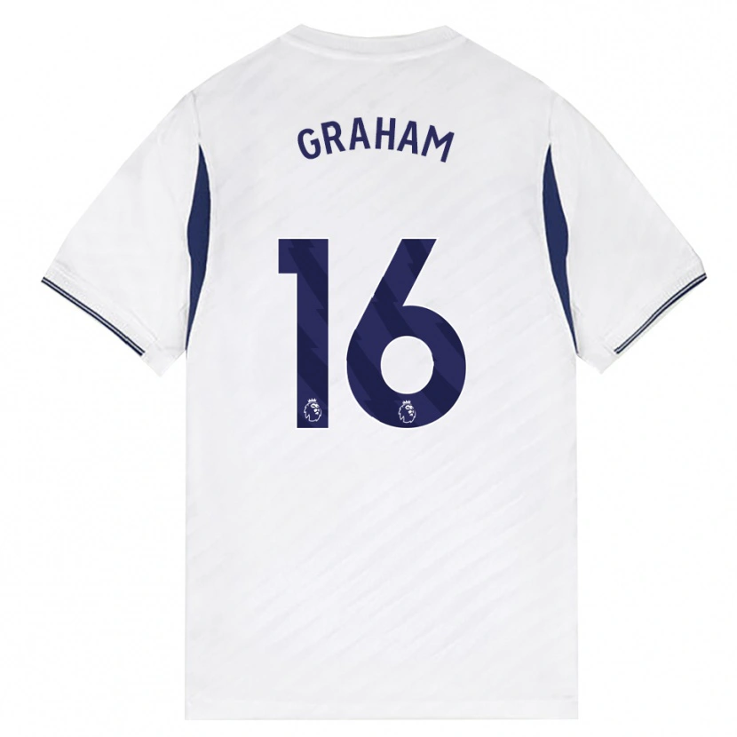 Danxen Herren Kit Graham #16 Weiß Rot Violett Heimtrikot Trikot 2026/27 T-Shirt Österreich