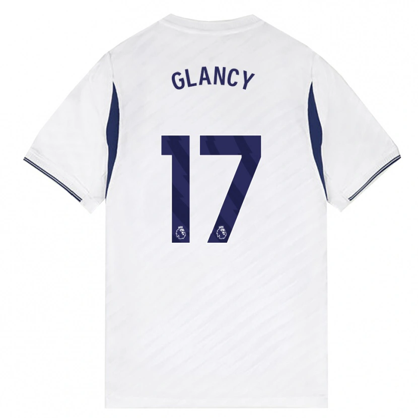 Danxen Herren Conall Glancy #17 Weiß Rot Violett Heimtrikot Trikot 2026/27 T-Shirt Österreich
