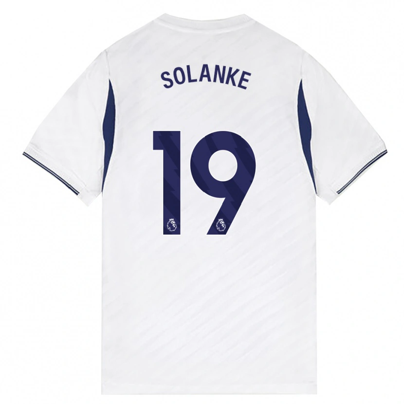Danxen Herren Dominic Solanke #19 Weiß Rot Violett Heimtrikot Trikot 2026/27 T-Shirt Österreich