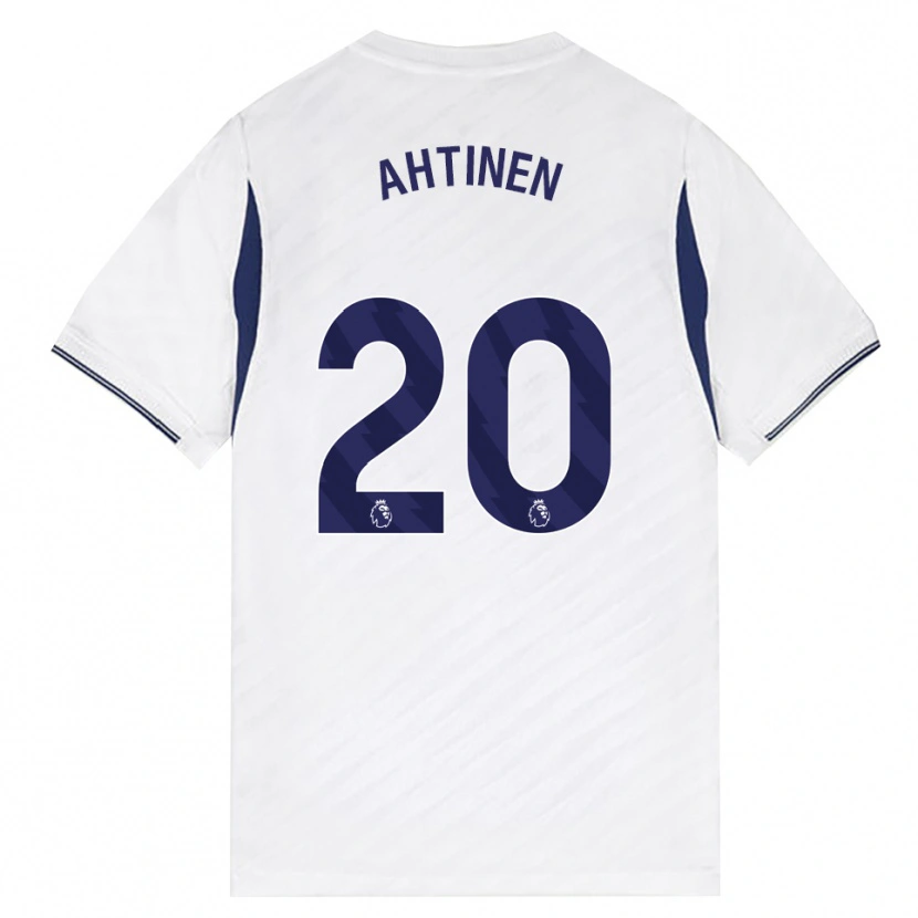 Danxen Herren Olga Ahtinen #20 Weiß Rot Violett Heimtrikot Trikot 2026/27 T-Shirt Österreich