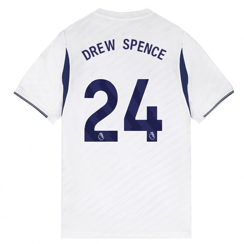 Danxen Herren Drew Spence #24 Weiß Rot Violett Heimtrikot Trikot 2026/27 T-Shirt Österreich