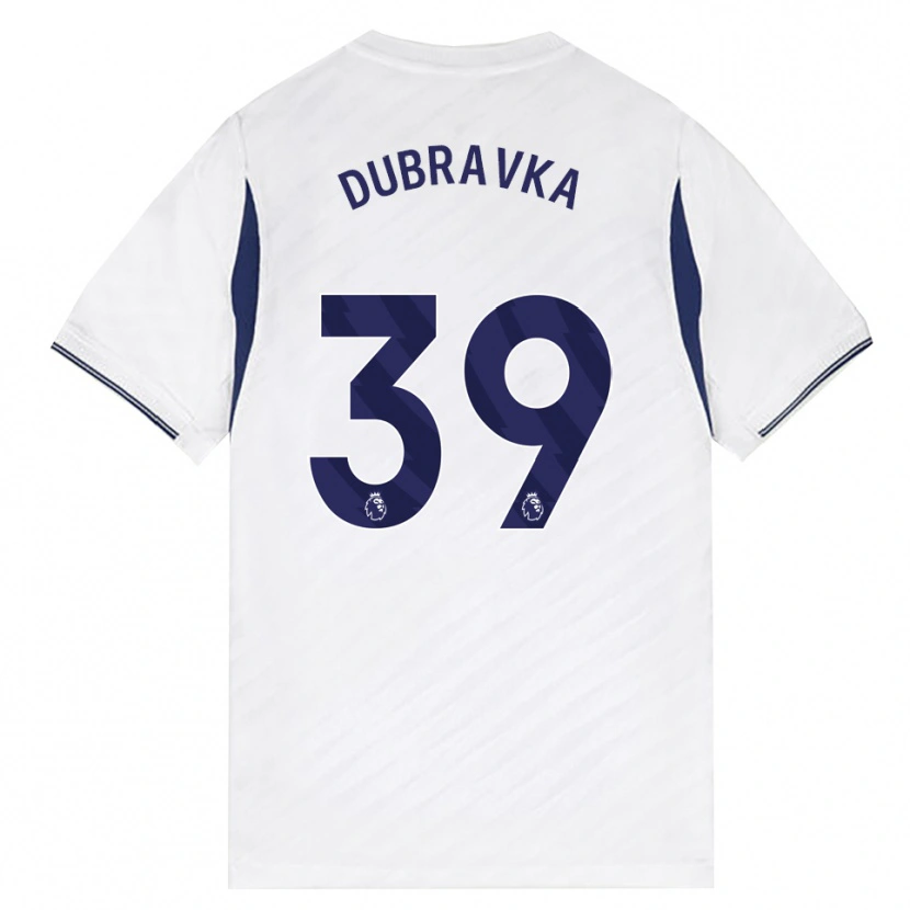 Danxen Herren Martin Dúbravka #39 Weiß Rot Violett Heimtrikot Trikot 2026/27 T-Shirt Österreich