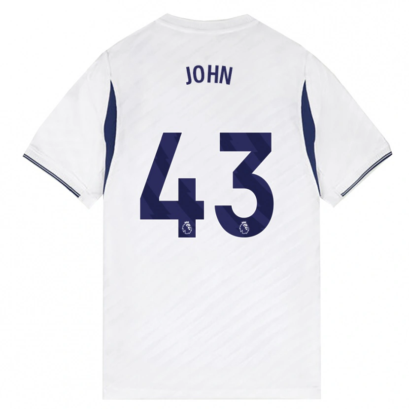 Danxen Herren Nile John #43 Weiß Rot Violett Heimtrikot Trikot 2026/27 T-Shirt Österreich