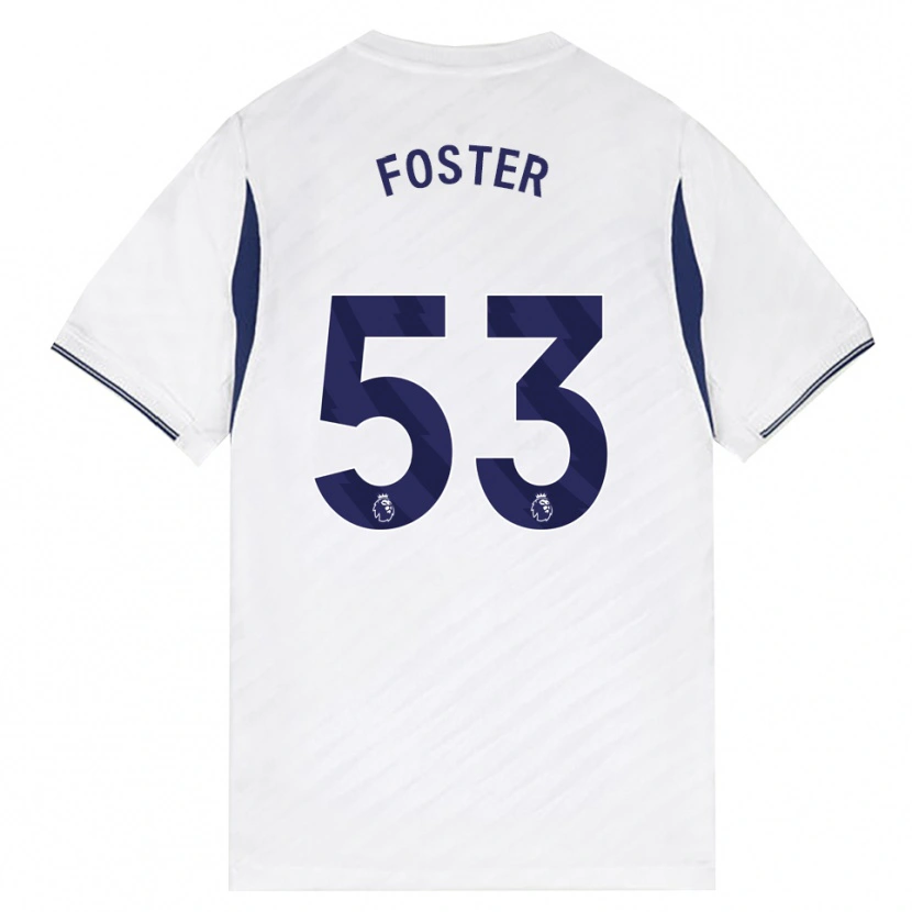 Danxen Herren Brooklyn Lyons Foster #53 Weiß Rot Violett Heimtrikot Trikot 2026/27 T-Shirt Österreich