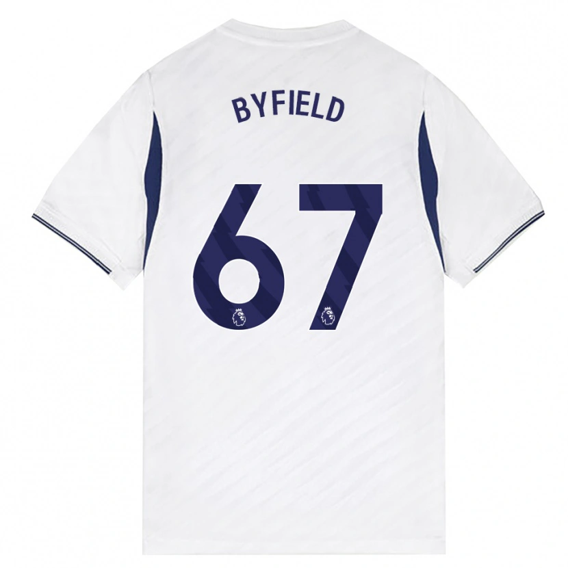 Danxen Herren Jun'ai Byfield #67 Weiß Rot Violett Heimtrikot Trikot 2026/27 T-Shirt Österreich