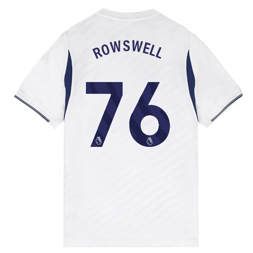 Danxen Herren James Rowswell #76 Weiß Rot Violett Heimtrikot Trikot 2026/27 T-Shirt Österreich