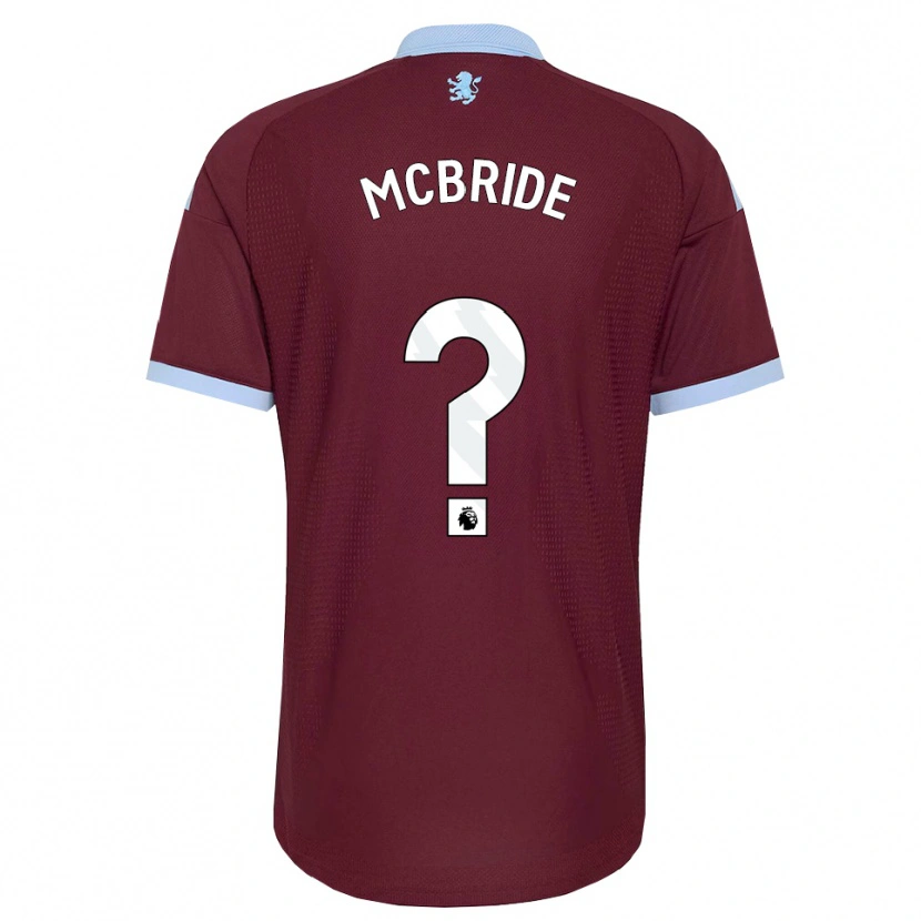 Danxen Herren Caolan Mcbride #0 Kornblumenblau Burgund Heimtrikot Trikot 2026/27 T-Shirt Österreich