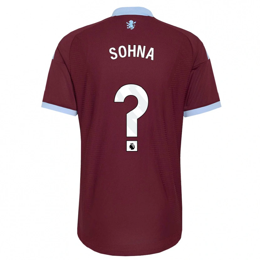 Danxen Herren Myles Sohna #0 Kornblumenblau Burgund Heimtrikot Trikot 2026/27 T-Shirt Österreich