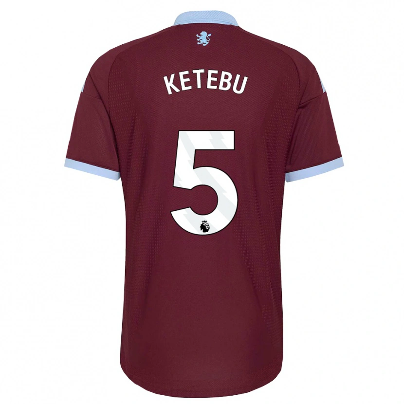 Danxen Herren Kairi Ketebu #5 Kornblumenblau Burgund Heimtrikot Trikot 2026/27 T-Shirt Österreich