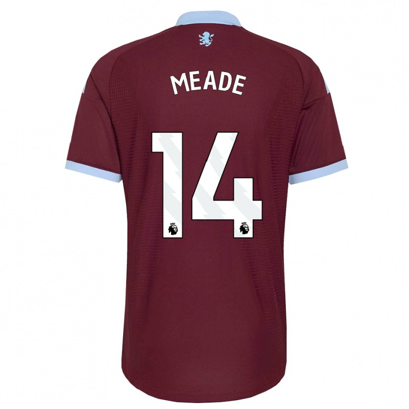 Danxen Herren Markie Meade #14 Kornblumenblau Burgund Heimtrikot Trikot 2026/27 T-Shirt Österreich