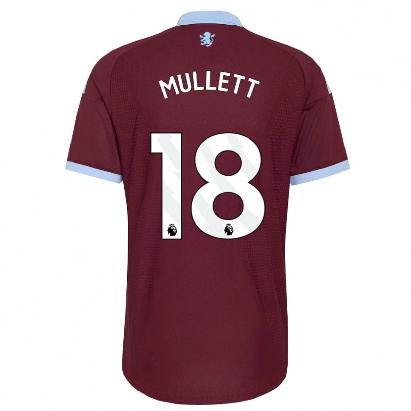 Danxen Herren Georgia Mullett #18 Kornblumenblau Burgund Heimtrikot Trikot 2026/27 T-Shirt Österreich