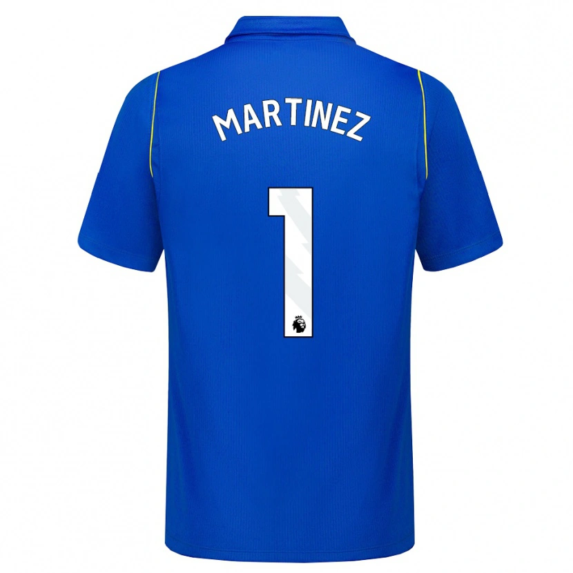 Danxen Herren Emiliano Martínez #1 Blau Gelb Heimtrikot Trikot 2026/27 T-Shirt Österreich