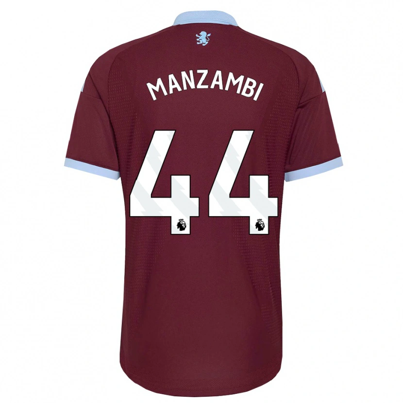 Danxen Herren Johan Manzambi #44 Kornblumenblau Burgund Heimtrikot Trikot 2026/27 T-Shirt Österreich