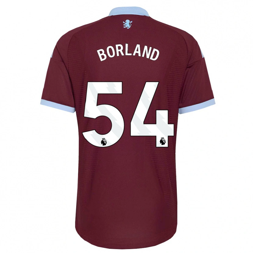 Danxen Herren Aidan Borland #54 Kornblumenblau Burgund Heimtrikot Trikot 2026/27 T-Shirt Österreich