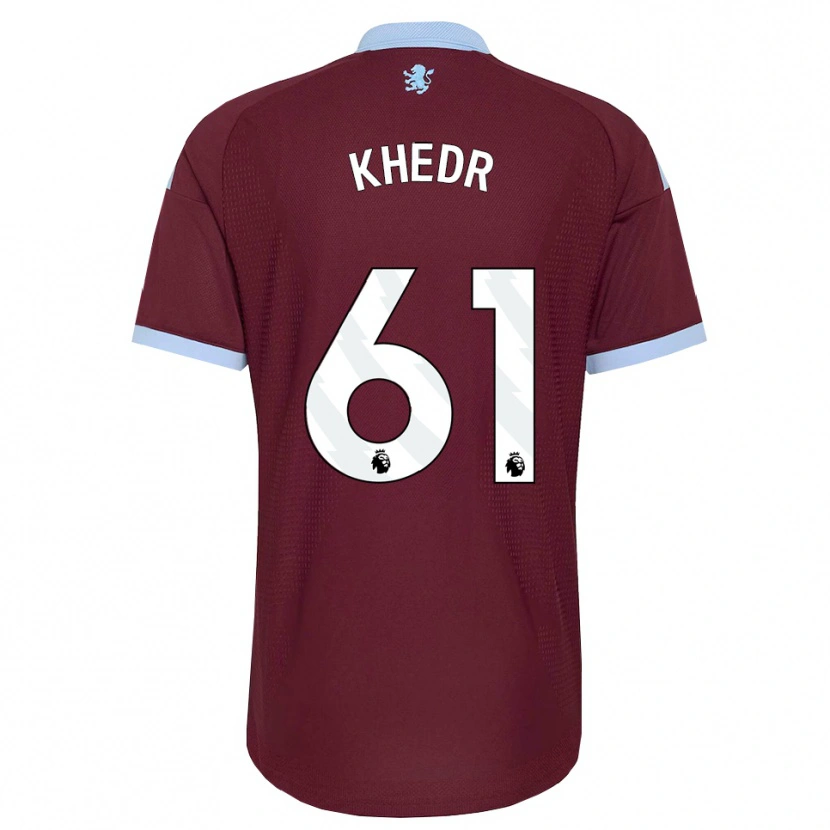Danxen Herren Omar Khedr #61 Kornblumenblau Burgund Heimtrikot Trikot 2026/27 T-Shirt Österreich