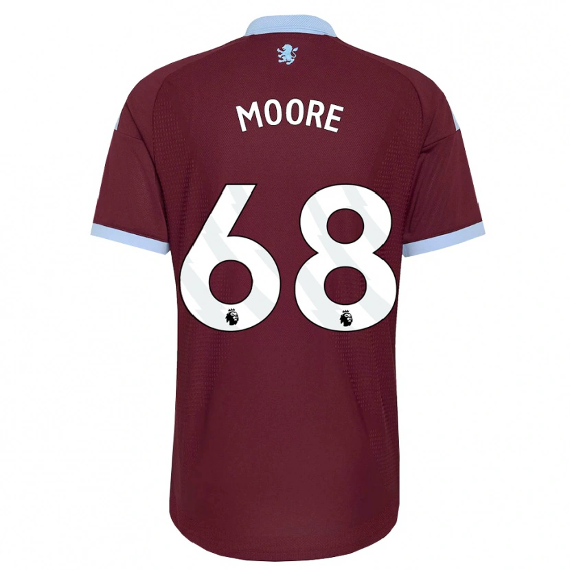 Danxen Herren Kobei Moore #68 Kornblumenblau Burgund Heimtrikot Trikot 2026/27 T-Shirt Österreich