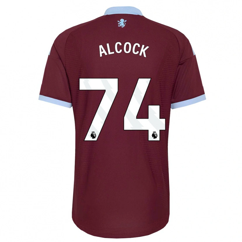 Danxen Herren Todd Alcock #74 Kornblumenblau Burgund Heimtrikot Trikot 2026/27 T-Shirt Österreich