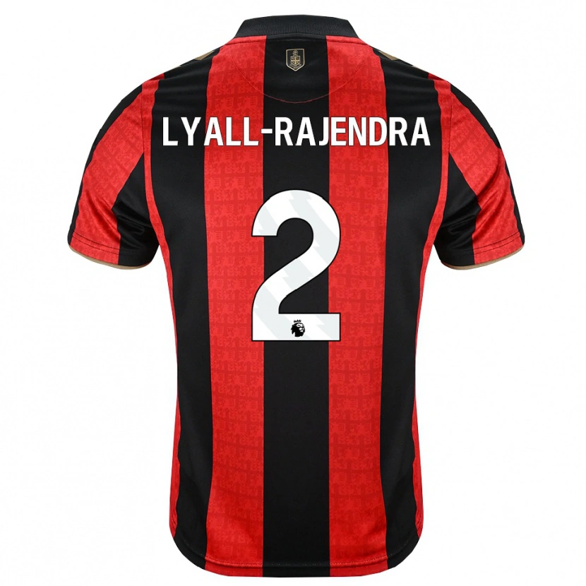 Danxen Herren Max Lyall-Rajendra #2 Goldgelb Rot Schwarz Heimtrikot Trikot 2026/27 T-Shirt Österreich