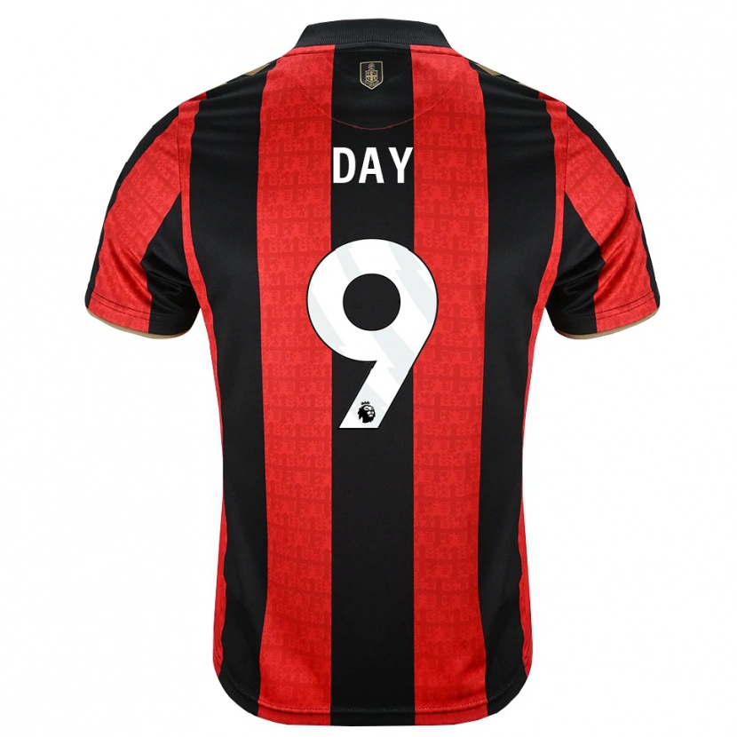 Danxen Herren Jonny Day #9 Goldgelb Rot Schwarz Heimtrikot Trikot 2026/27 T-Shirt Österreich