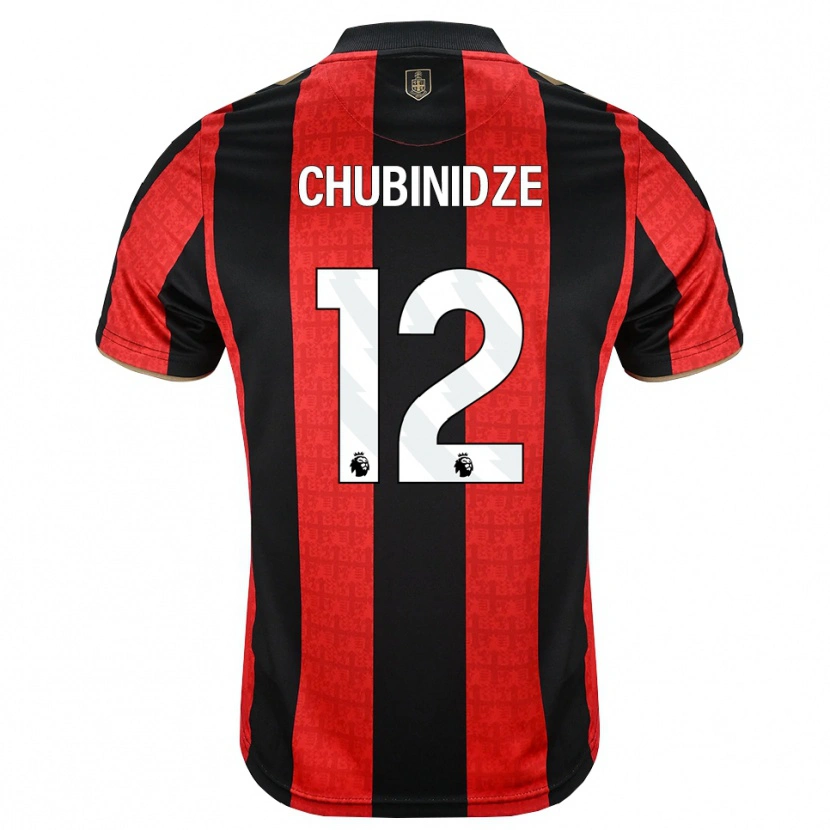 Danxen Herren George Chubinidze #12 Goldgelb Rot Schwarz Heimtrikot Trikot 2026/27 T-Shirt Österreich
