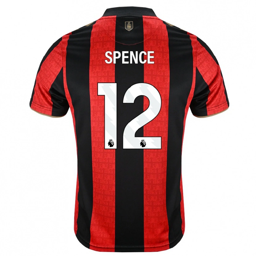 Danxen Herren Joe Spence #12 Goldgelb Rot Schwarz Heimtrikot Trikot 2026/27 T-Shirt Österreich