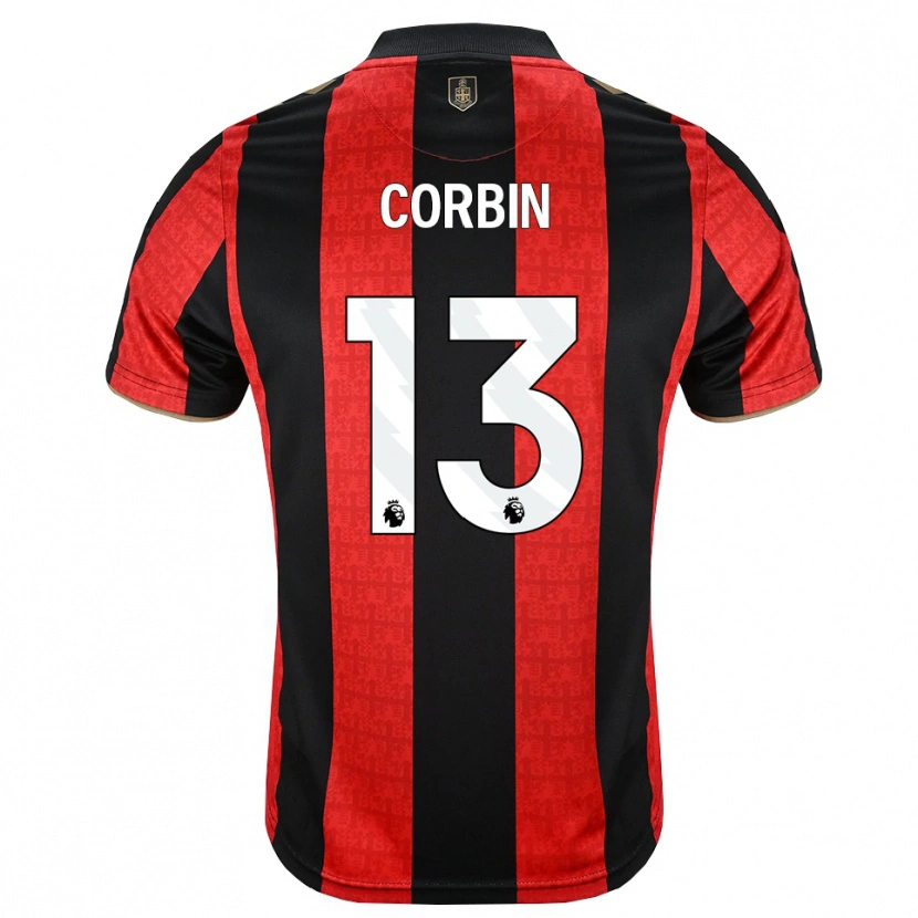 Danxen Herren Helen Corbin #13 Goldgelb Rot Schwarz Heimtrikot Trikot 2026/27 T-Shirt Österreich