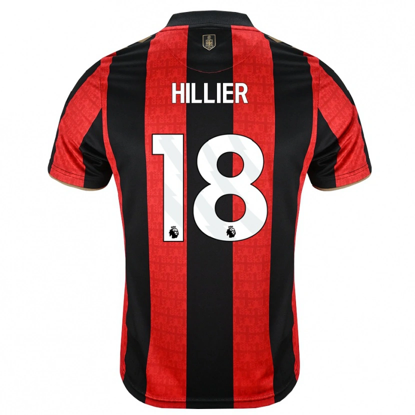 Danxen Herren Gemma Hillier #18 Goldgelb Rot Schwarz Heimtrikot Trikot 2026/27 T-Shirt Österreich