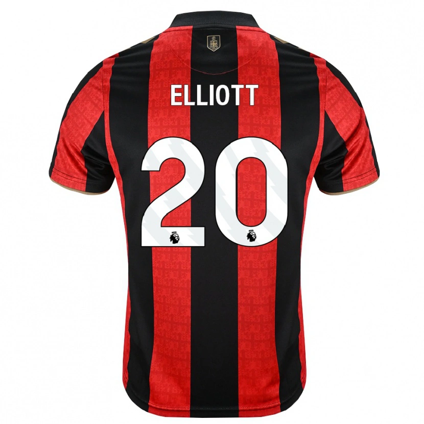 Danxen Herren Kaitlyn Elliott #20 Goldgelb Rot Schwarz Heimtrikot Trikot 2026/27 T-Shirt Österreich