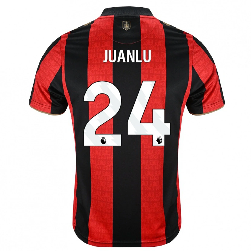 Danxen Herren Juanlu Sánchez #24 Goldgelb Rot Schwarz Heimtrikot Trikot 2026/27 T-Shirt Österreich