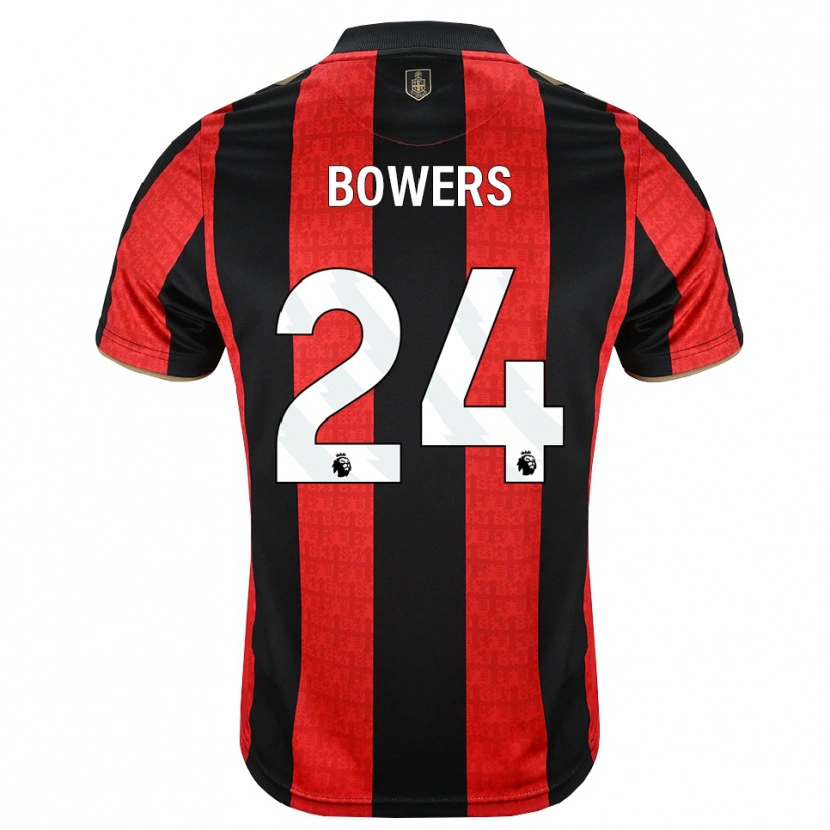 Danxen Herren Kelci Bowers #24 Goldgelb Rot Schwarz Heimtrikot Trikot 2026/27 T-Shirt Österreich