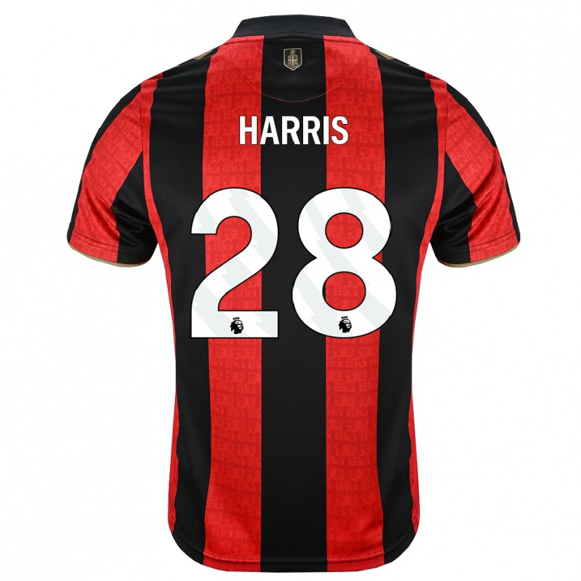 Danxen Herren Charlotte Harris #28 Goldgelb Rot Schwarz Heimtrikot Trikot 2026/27 T-Shirt Österreich
