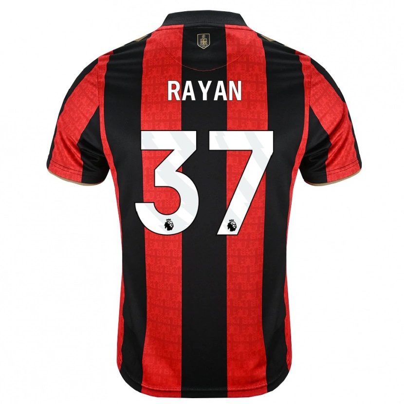 Danxen Herren Rayan Vitor Simplício Rocha #37 Goldgelb Rot Schwarz Heimtrikot Trikot 2026/27 T-Shirt Österreich