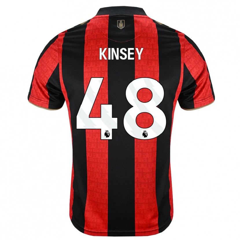 Danxen Herren Max Kinsey #48 Goldgelb Rot Schwarz Heimtrikot Trikot 2026/27 T-Shirt Österreich
