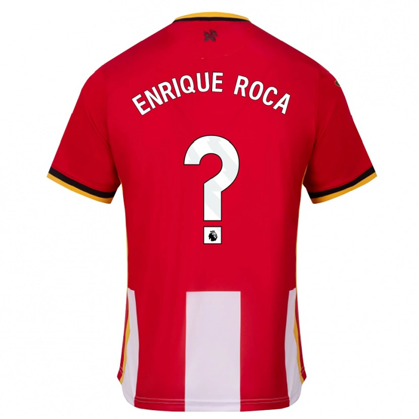 Danxen Herren Enrique Roca #0 Gelb Schwarz Rot Heimtrikot Trikot 2026/27 T-Shirt Österreich