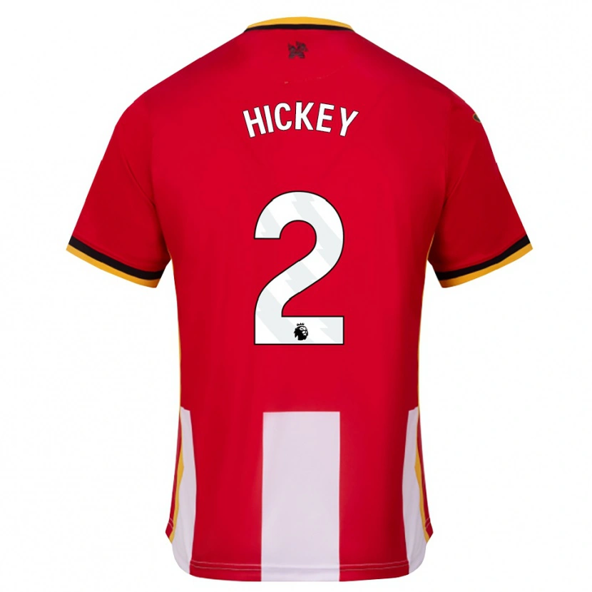 Danxen Herren Aaron Hickey #2 Gelb Schwarz Rot Heimtrikot Trikot 2026/27 T-Shirt Österreich